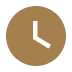 Clock icon displayed symbolizing time management or scheduling.